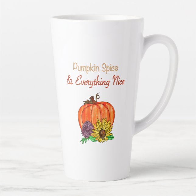 Especie de calabaza y todo lo bueno de la taza de  (Derecha)