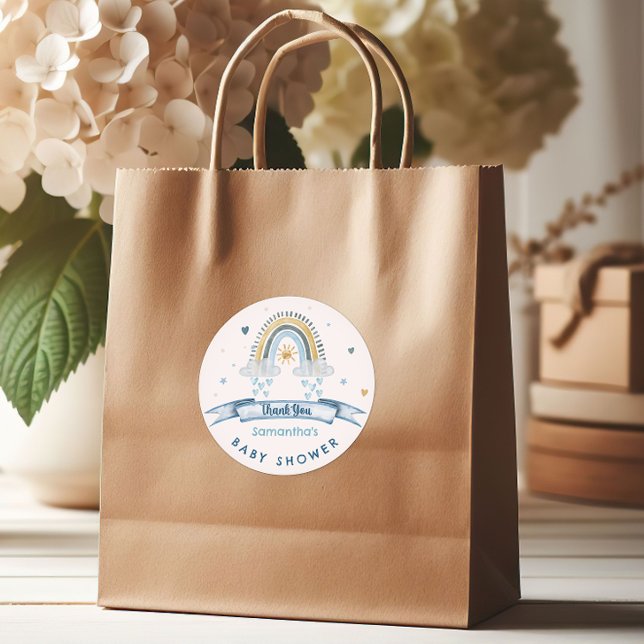 Espectacular arcoiris Gracias Pegatina (Subido por el creador)