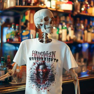 Espectacular camiseta de las noches de horror de H
