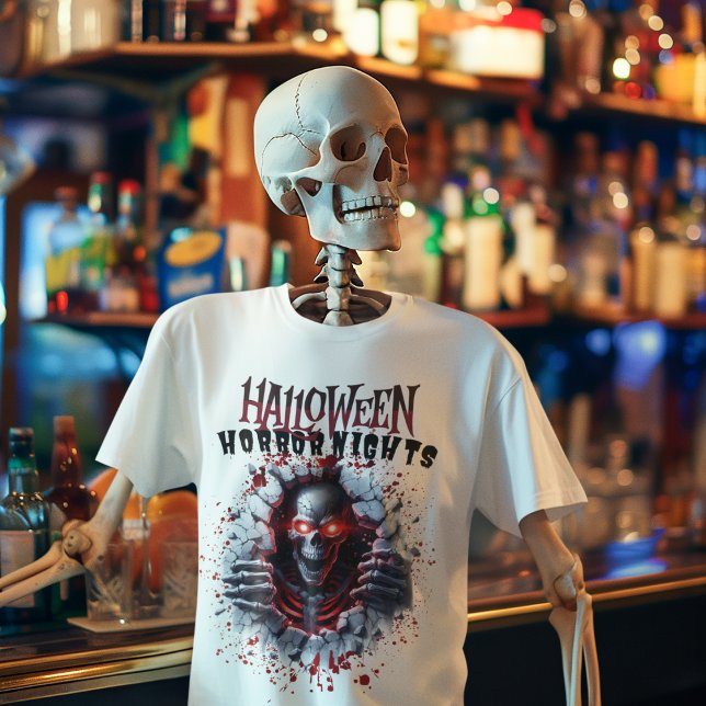 Espectacular camiseta de las noches de horror de H (Subido por el creador)