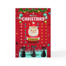 Espectacular de Kitschmas: Tarjeta de Santa y Star