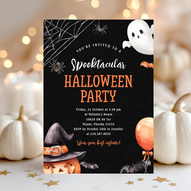 Espectacular fiesta de Halloween Invitación de Nar (Subido por el creador)