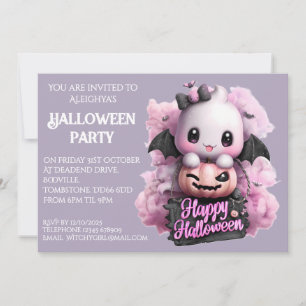 Espectacular invitación a la fiesta de Fantasma de