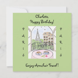 Espectacular Paris Eiffel Tower BIRTHDAY