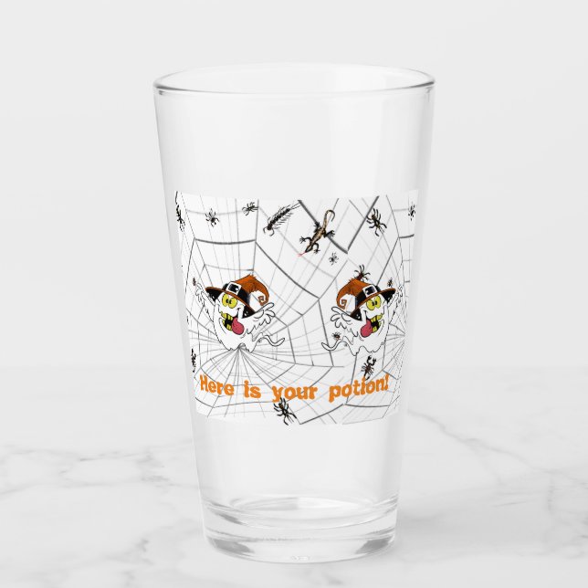 Espectacular telaraña de Halloween personalizable (Anverso)