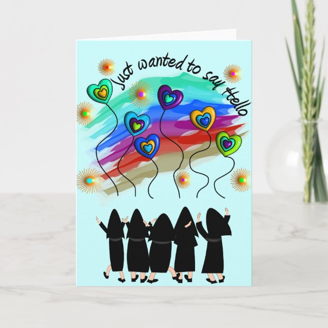 Espectaculares tarjetas de felicitación católicas  (Anverso)