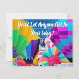 Espectáculo de globo aerostático