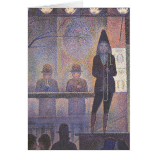 Espectáculo Secundario de Circo de Georges Seurat,