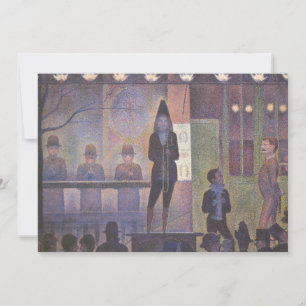 Espectáculo Secundario de Circo de Georges Seurat,