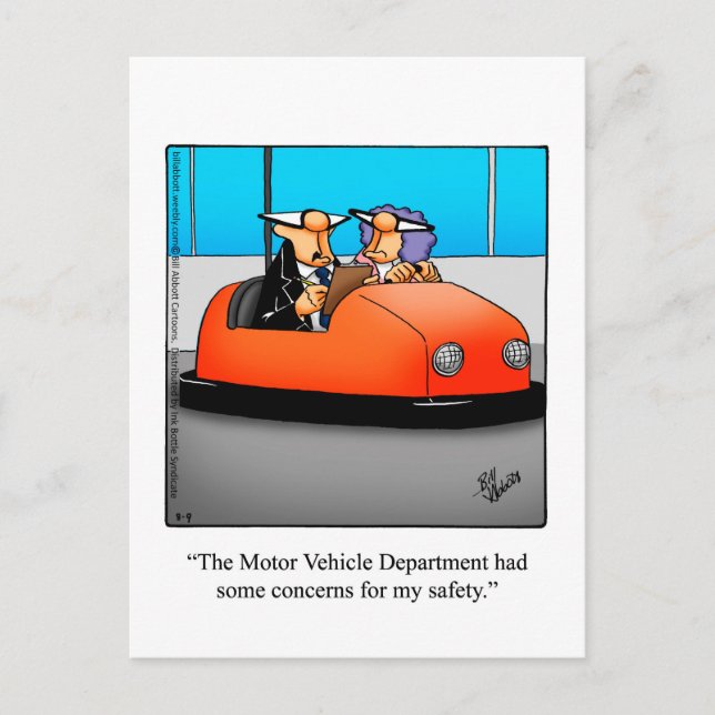 "Espectiquines" de la tarjeta postal del humor par (Anverso)