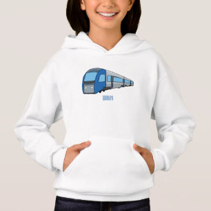Espectro de ilustracion de personalizado de trenes