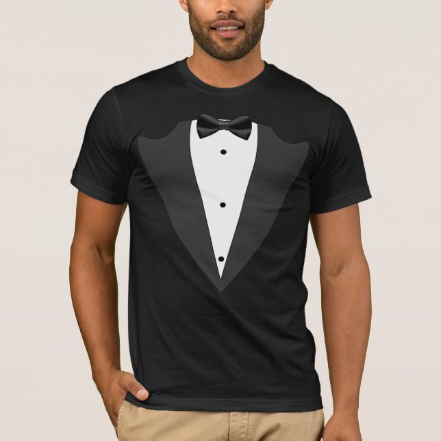 Espectro de Tuxedo, mejor hombre camiseta blanca y (Anverso)