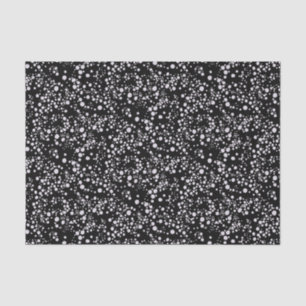 Espectros sobre papel de tejidos negros