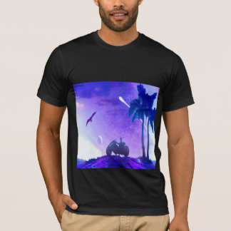 - Espejismo Lunar - Camiseta de Arte Digital Pales