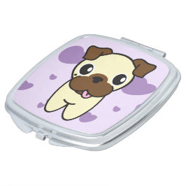 Espejo Compacto Aurora el barro amasado