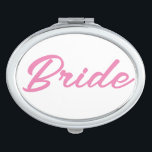 ESPEJO COMPACTO BRIDE<br><div class="desc">ESPEJO DE LA NOVIA,  BACHELORETTE,  DUCHA BRIDAL,  BODA</div>