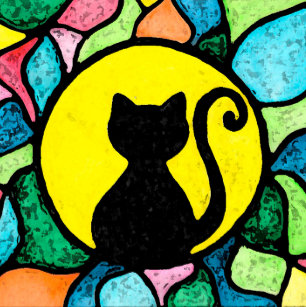 Bano Y Belleza Del Dibujo La Silueta Gato Negro Zazzle Es Descarga e imprime estos siluetas de dibujos infantiles de forma gratuita. dibujo la silueta gato negro zazzle