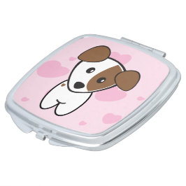 Espejo Compacto Lirio Terrier