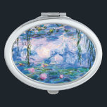 Espejo Compacto Lirios de agua de Claude Monet<br><div class="desc">Lirios de agua de Claude Monet.
 Visite por favor mi tienda para un diseño más interesante y más => bien escogido zazzle.com/iwheels del color</div>