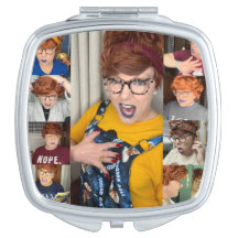 Los rostros de Pammy Compact Mirror