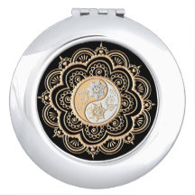 Mandala de oro y plata