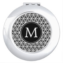 Monograma de cuadrícula exagerada del patrón geomé