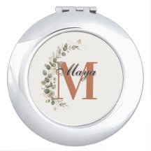 Monograma Floral Boho Personalizado