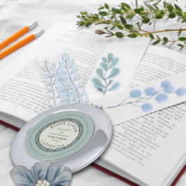 Espejo compacto personalizado Lover Blue