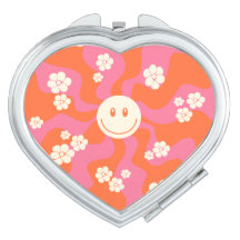 Sonrisa - rosa, Naranja y crema