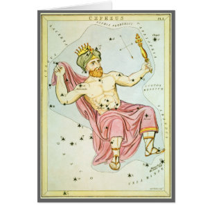 Espejo de Urania, mapa celeste de astronomía vinta
