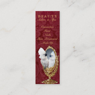 Espejo en la pared - Tarjeta de visita