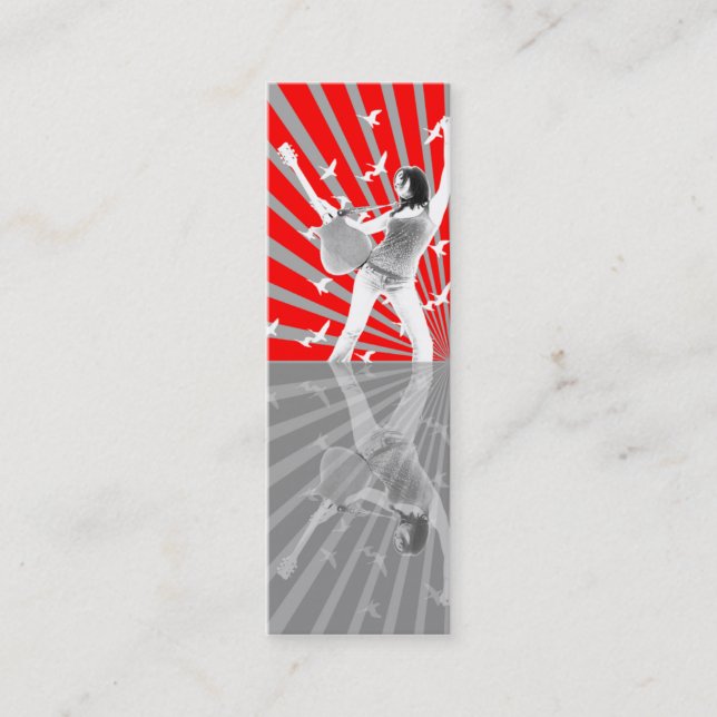 Espejo, espejo - tarjeta flaca (Anverso)