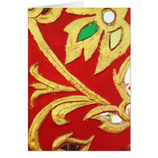 Espejos de Chiang Mai y pintura de oro