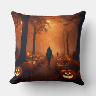 "Espeluznante almohada impresa de Halloween