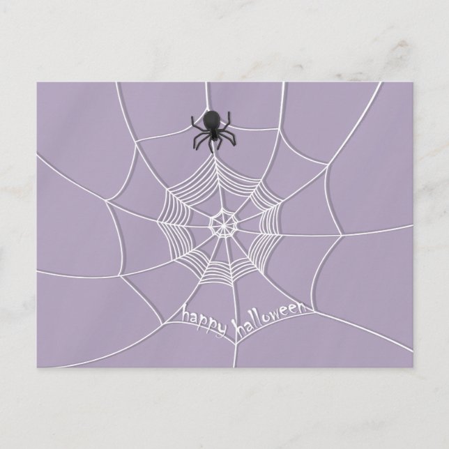 Espeluznante en la postal web de Spider (Anverso)