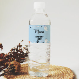 Espeluznante Etiqueta de botella de agua de fiesta