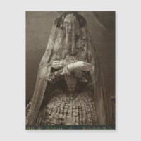 Espeluznante fotografía victoriana de una mujer mu