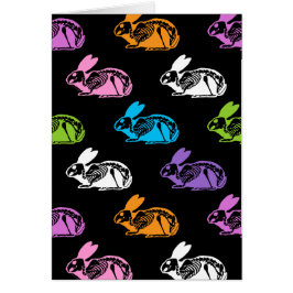 Espeluznante Patrón de conejito de Pascua