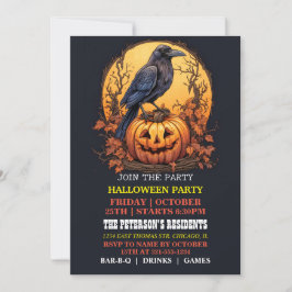 Espeluznantes invitaciones para fiestas de Hallowe
