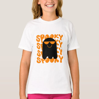"Espeluznantes rociadas: Camiseta Halloween para n