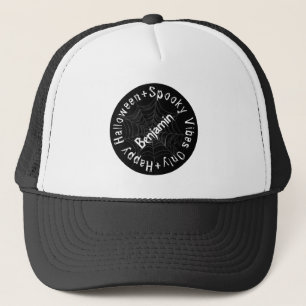 Espeluznantes sombreros de béisbol Black & White H