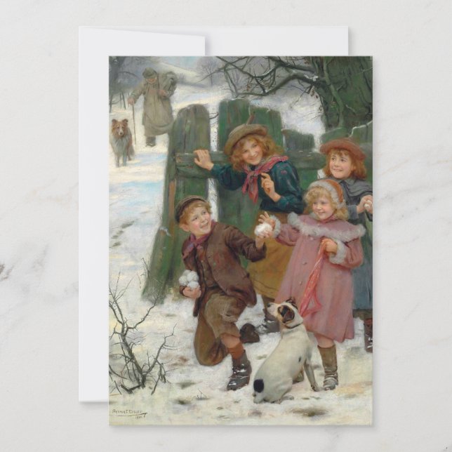 Espera, Aquí Viene | Arthur John Elsley (Anverso)