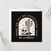 Espera, déjenme sobrepensar esto.