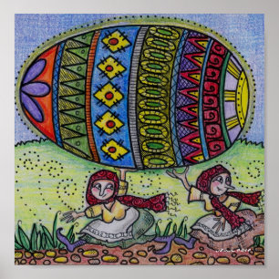 Espera tu arte folclórico ucraniano en Pysanka