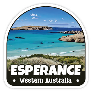 Esperance, Pegatina de Australia Occidental