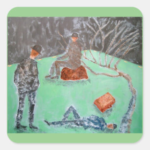 ESPERANDO AL PEGATINA GODOT