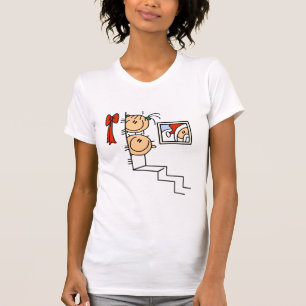 Esperando camisetas y regalos de Santa Claus