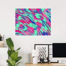 Esperando el arte abstracto de primavera