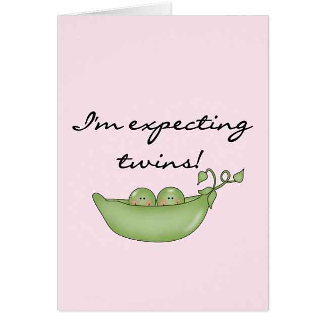 Esperando gemelos - Peas en un bacalao (Frente)