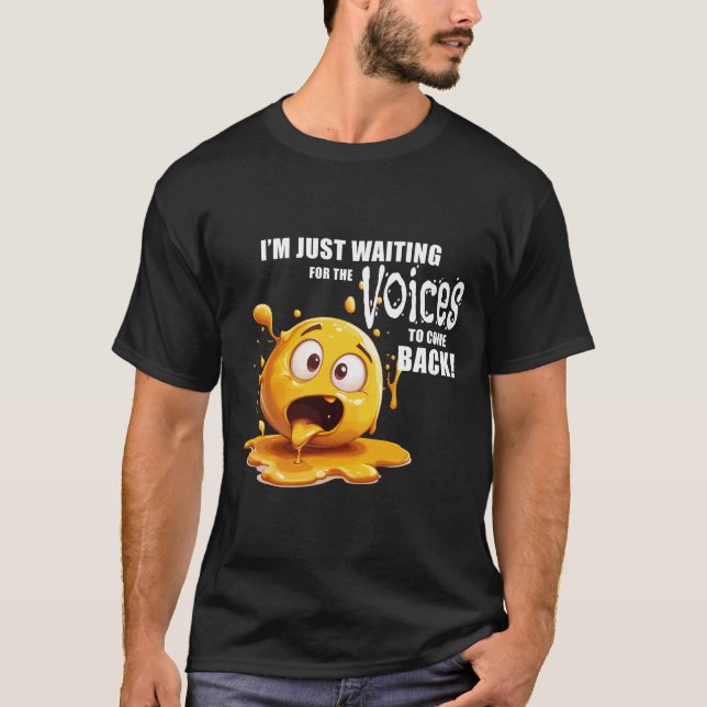 Esperando la camiseta de Voces (Anverso)